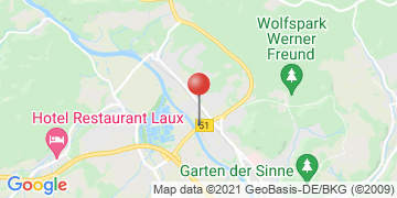 Wegbeschreibung - Google Maps anzeigen