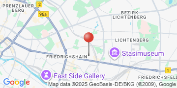 Wegbeschreibung - Google Maps anzeigen