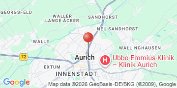 Wegbeschreibung - Google Maps anzeigen