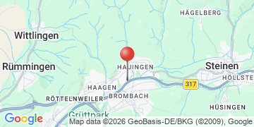 Wegbeschreibung - Google Maps anzeigen